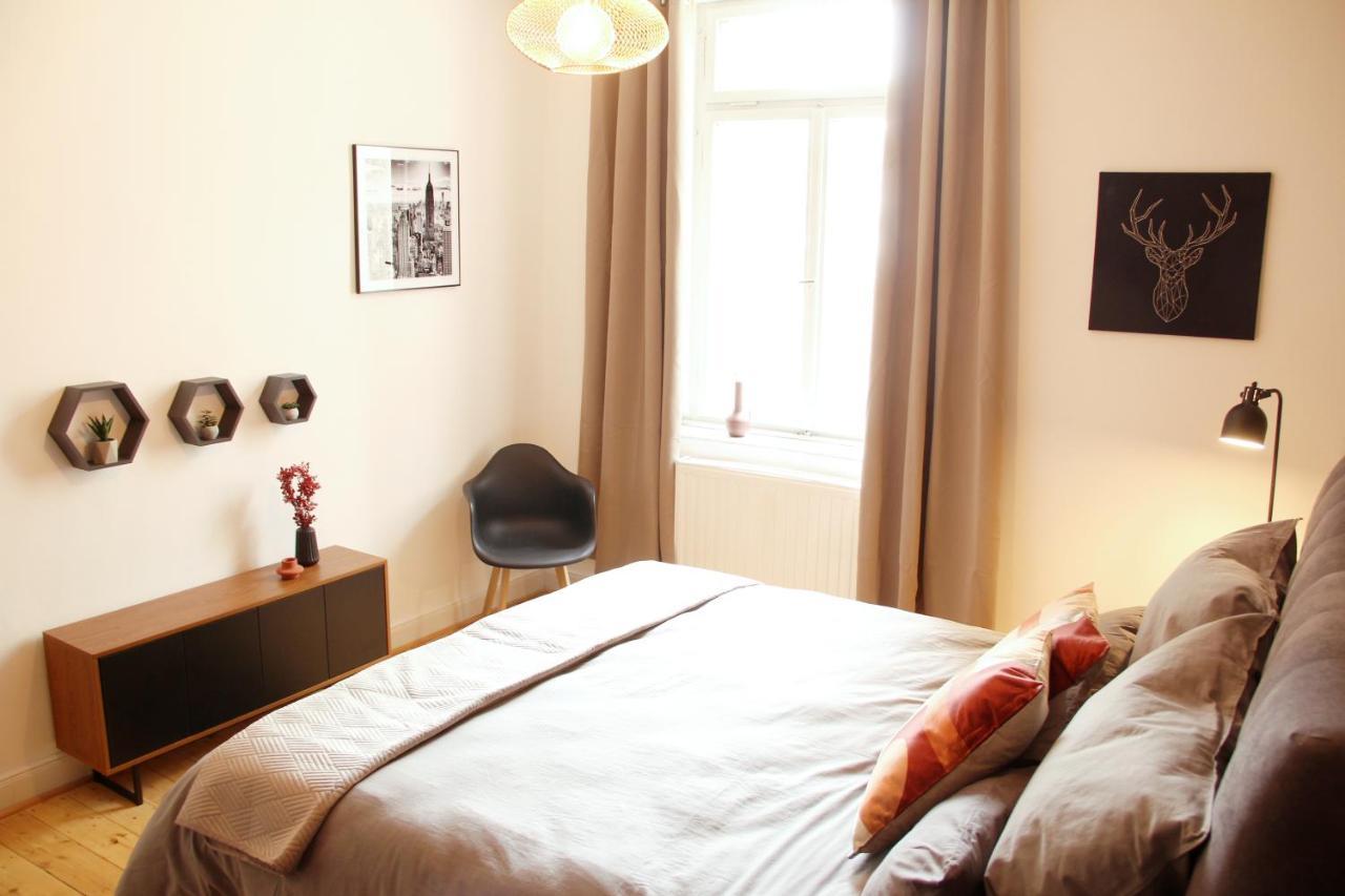 Secret Hideaways Zentrales Newyork-Designapartment Mit 2 Betten Nahe Messe L Flughafen Duisburg Luaran gambar